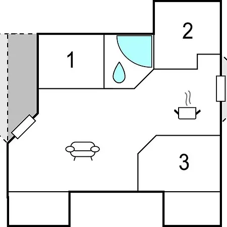 Feriehus Three-bedroom In