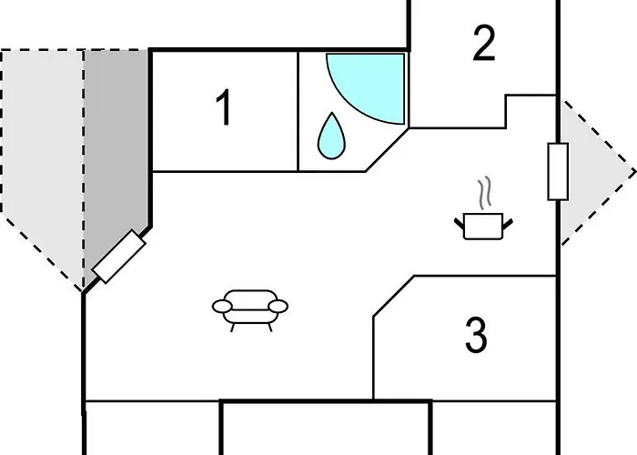 펜션 Three-bedroom In